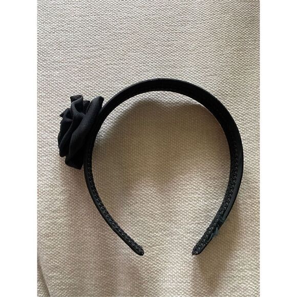 goody Accessories - Black rose floral headband 